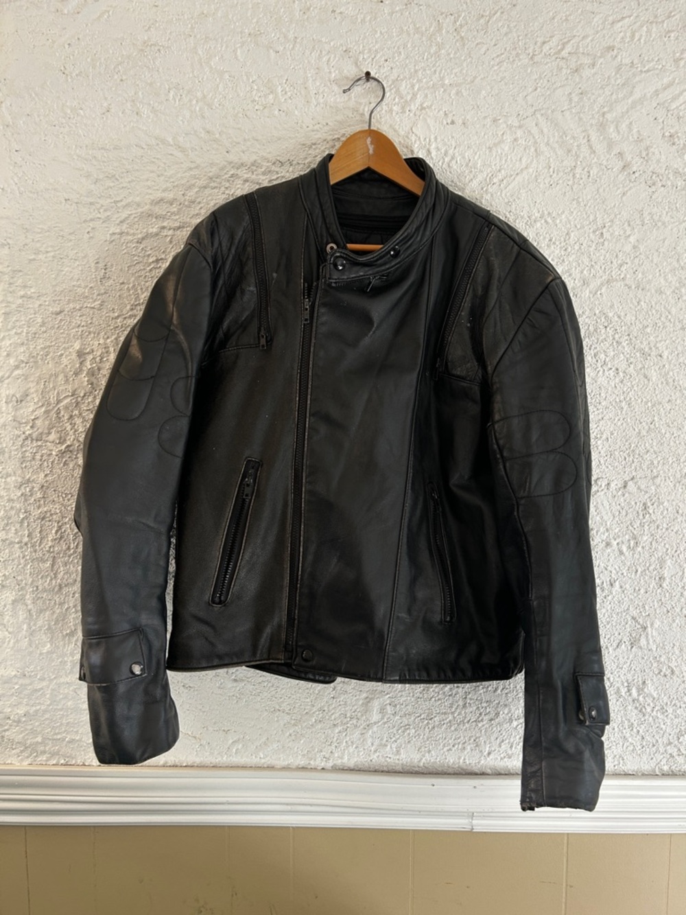 Men's Vintage Bristol Leather Motorcycle Jacket